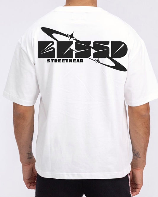 Playera oversize BLSSD Blanca